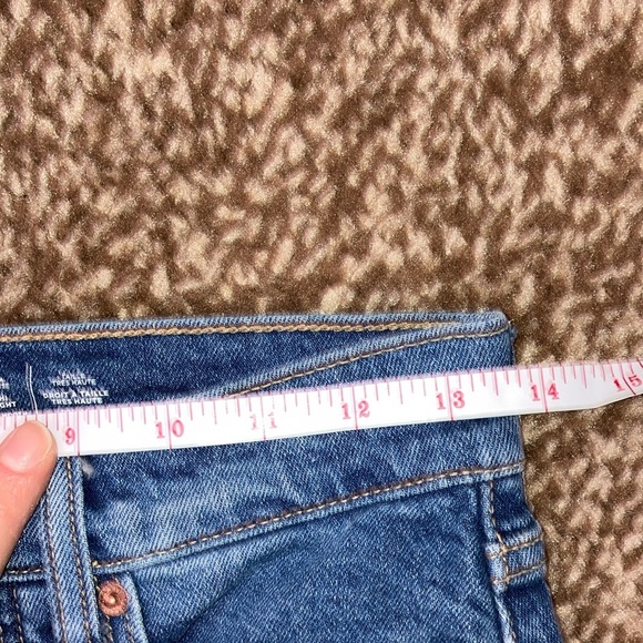 Old Navy Blue Straight Leg Denim with Distressed Details - Picture 9 of 13